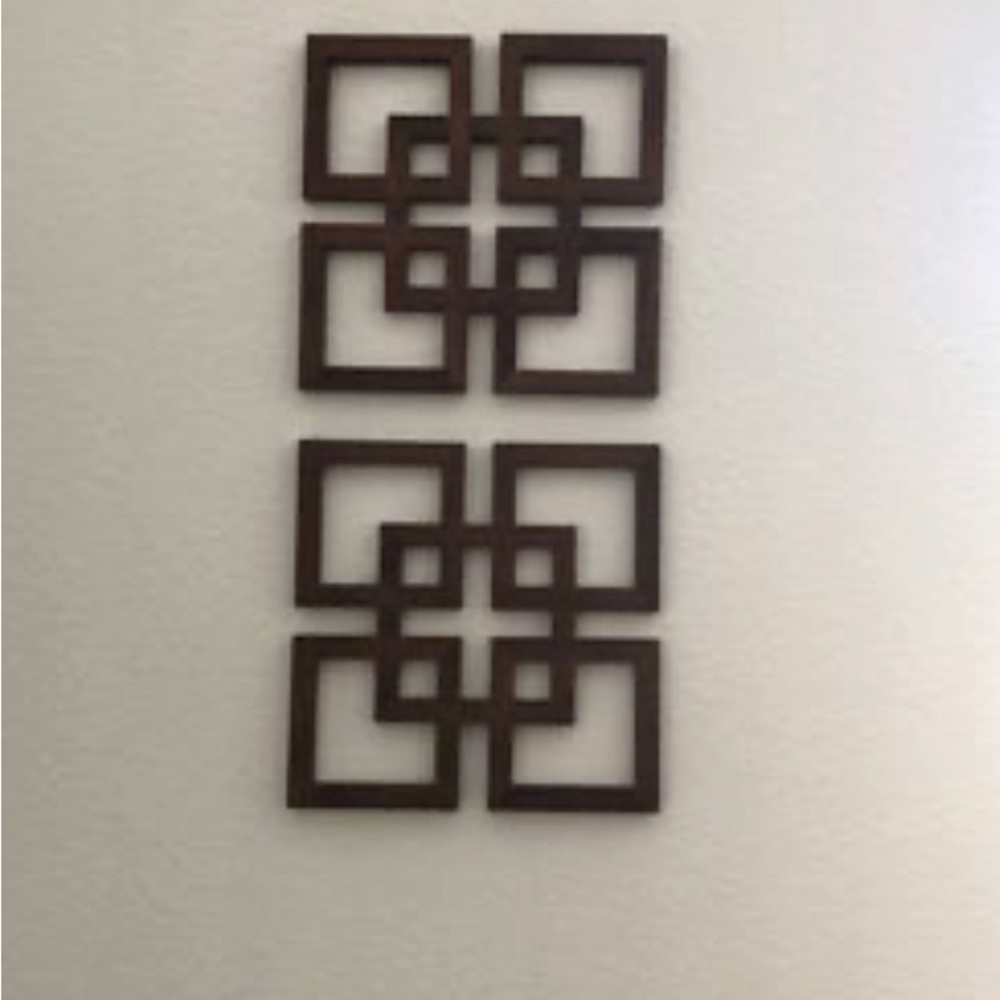 Set of 4 Squares - West Elm Geometric Wall Art